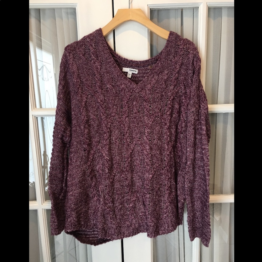 Purple Sonoma Sweater